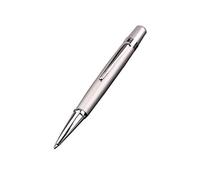 Luxury Metal Ballpoint Pen Roller, Writing, Silver