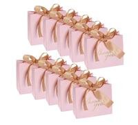 Luxury Metallic Wedding Candy Box Recyclable Packaging for Bridal Showers & Birthday Celebrations Gold Foil Embossed Candy Holders