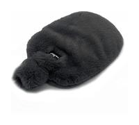 Luxury Microwavable Hot Water Bottle - Fully Heatable & Freezable | Faux Fur Cover with French Lavender Scent | Soothes, Warms & Comforts | Reusable Heat Pack for Pain Relief (Steel)