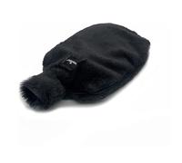 Luxury Microwavable Hot Water Bottle - Fully Heatable & Freezable | Faux Fur Cover with French Lavender Scent | Soothes, Warms & Comforts | Reusable Heat Pack for Pain Relief (Charcoal)