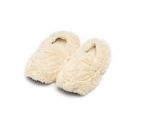 Luxury Microwavable Slippers - Heat Up or Chill for Soothing Relief | Lavender Scented| Faux Fur Warmers for Women Reusable, Heatable, Freezable | One Size (UK 3-8) (Cream)