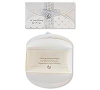 Luxury Money Voucher Wallet Card White Christening Day