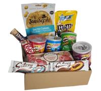 Luxury Movie Night Chocolate Crisp Popcorn Hamper Gift Box | Home Cinema Night | Big Night In At Home | Chocolate| Popcorn Cinema Box |Great For Date Night, Kids, Parties, Sleepovers, Fun With Friends