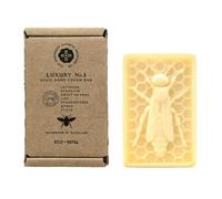 Luxury No.1 Eco-Refill Luxury Solid Hand Cream Bar - 100% Natural Moisturiser for Very Dry Hands | With Beeswax, Cocoa Butter & Coconut Oil | 50g | Packaging May Vary