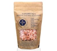 Luxury No.1 Pink Himalayan Bath Salt Crystals | 100% Natural, Mineral-Rich with Essential Oils | Muscle Recovery, Balances pH, Rejuvenates Skin | Detox, Stress Relief | Spa-Quality Bath Soak