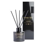 Luxury Old Bookshop Reed Diffuser | Long-Lasting 100ml Home Fragrance | Includes Extra Rattan Reeds for Optimal Scent Throw | Vegan & Cruelty-Free for Home & Office Décor