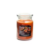 Luxury Orange & Chocolate Scented Candle, premium Soy Wax Jar, Strong Fragrance, Long Lasting Burn, Aromatherapy Candle for Stress Relief, Relaxation, Home Décor, Home Ambience