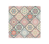 Luxury Oriental Tile Splash Back Benjamin Tate Design Natural One Size