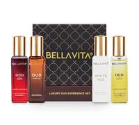 Luxury OUD Experience Eau De Parfum Gift Set 4 x 20ml for Men & Women, Premium Long Lasting EDP Perfume, Oudh Fragrance Scent