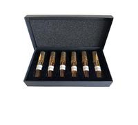 Luxury Oud Perfume Spray Gift Set | 6 Fragrances Collection | 5ml Spray Each | Rose, Saffron, Musk, Leather, Oud Bakhoor | Unisex