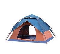 Luxury Outdoor Instant Automatic Pop-up Tent for 3-4 People, Sun Protection and Waterproof Equipment 140 * 200 * 230cm Automatic Camping Tent