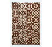 Luxury Outdoor Rug Waterproof Reversible for Garden, Brown Tile Mosaic Homescapes Brown 120cm x 180cm