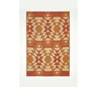 Luxury Outdoor Rug Waterproof Reversible for Garden, Orange Anya Aztec Homescapes Orange 180cm x 270cm