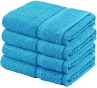 Luxury pack of 4 Bath sheets 100% cotton Towels Bath sheet supersoft quick dry extra large bath towels, Teal bathsheets for Bathroom, Hotel and Travel, Gym, Spa