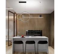 Luxury Pendant Light Fixture Dimmable 54W Chandelier for Dining Room & Kitchen Northern European Art Design Modern Hanging Lighting for Living Spaces