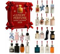 Luxury Perfume Advent Calendar 2025, 24 Days of Designer Fragrances, Acrylic Display Gift Set, Premium Holiday Countdown for Women & Men