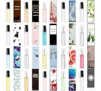 Luxury Perfume Sampler Set for Women - 20 Vials of High-End & Designer Fragrances | Travel-Size Scent Collection for Testing, Variety Pack Includes Popular & Random Samples