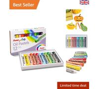 Luxury PHN-12 Multicolour Oil Pastels - Ideal for All Artistic Techniques