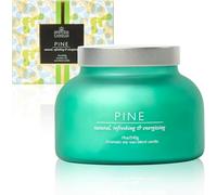 Luxury Pine Candle - Giant Candle - Large Volcano Glass Jar, Gold Leaf Foil Gift Box & Branded Shipper - woodwick & Soy Candles Home - Mothers Day Gift - Spotless Leopard -19oz