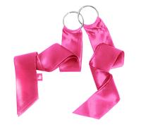 Luxury Pink Silk Restraints So Divine Bright Pink One Size