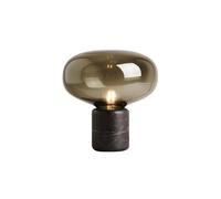 Luxury Postmodern Glass Marble Desk Lamp for Bedroom Study, Creative Design Table Lamp for Apartment, Hotel, Showroom Decor