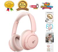 Q30 | Bluetooth Noise Cancelling Headphones pink