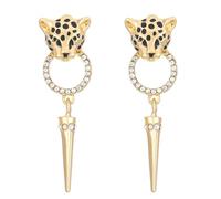 Luxury Quality Jewelry Cheetah Leopard Pattern Pendant Earrings Trendy Personalized Women's Party Fashion Jewelry Accessories