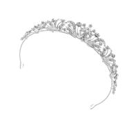Luxury Queen Bridal Crown Hair Accessory Shimmering Rhinestones Lightweight Alloy Construction For Bride And Event Practical Metal Wedding Hair Accessory