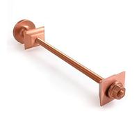 Luxury Radiator Wall Stay Brushed Copper