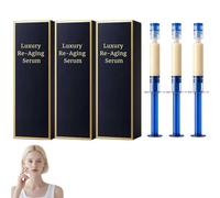 LUXURY Re-Aging Serum, Luxury Peptide Anti-Wrinkle Essence, Micro-Molecular Collagen Anti-Wrinkle Lotion, Anti-Aging Face Collagen Peptide Serum for All Skin Type (3 Box)