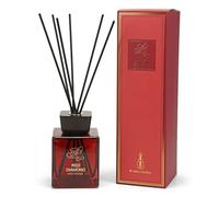 Luxury Reed Diffuser 500ml, Red Diamond Room Diffusers, Long Lasting Air Fresheners Home Fragrance, Square Glass Bottle with Black Diffuser Reeds for Home, Office, Kitchen & Bathroom