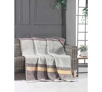 Luxury Reversible Throw Blanker - 3 Designs and 2 Sizes to Choose Deluxe Blanket - Ideal For Any Home and Any Season (Kalahari, 150cm x 200cm)