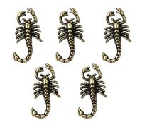 Luxury Rhinestones, Nail Art Decorations, Jewellery Charms, 3D Gold, Silver, Scorpion, Snake, Ornament, Accessories, Women's Decoration, Manicure Accessories, Scorpion Alloy, Accessory Bold