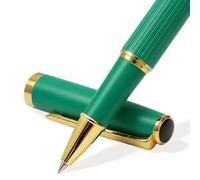 Luxury Rollerball Pen Smooth Writing Ball Point Pen, Premium Journal Pens with Schmidt Refills, Elegant Pen Gifts for Business Birthday