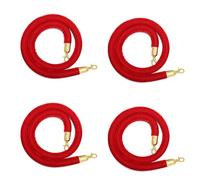 Luxury Rope with s, Crowd Control Barrier Rope for Event Planning, Queue Management, Party Decor, Red Carpet Events, Cinema Openings (120 cm)