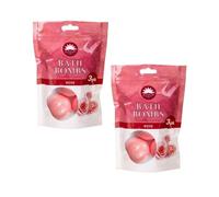 Luxury Rose Bath Bombs Gift Set - Elysium Spa Bath Bombs 3pk, 2 Pack (6 Bath Fizzies), Aromatherapy Spa Relaxation for Women, Gifts for Her, Organic & Cruelty-Free