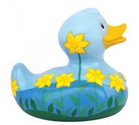 Luxury Rubber Duck Daffodil Bud Ducks Blue One Size