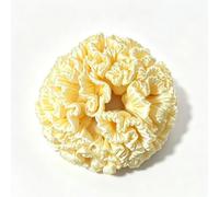 Luxury Ruffled Satin Scrunchie for Women Large Voluminous Puffy Hair Bun Holder Soft Shiny Silk Fabric Hair Tie Elegant Oversized Hair Accessory for Daily Wedding Party
