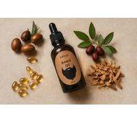 Luxury Sandalwood Beard Oil - Premium Natural Beard Conditioner & Softener | Nourishing Beard Growth Oil for Men | Handcrafted & Vegan-Friendly | 30 ml