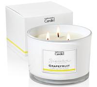 Luxury Scented Candles Gifts for Women | Natural Wax Blend | 35 Hours Burn time | Hotel Collection | The Copenhagen Company - Grapefruit (12oz)
