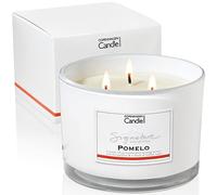 Luxury Scented Candles Gifts for Women | Natural Wax Blend | 35 Hours Burn time | Hotel Collection | The Copenhagen Company - Pomelo (12oz)
