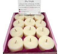 Luxury Scented Soy Tealight Candles | Natural Soy Wax Zero Waste Tealight Refills | Eco-Friendly, Cruelty-Free & Vegan Candles, Aromatherapy & Spa Tealights (Aromatherapy Mix)