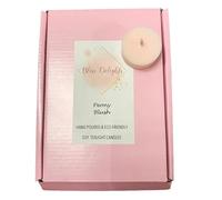 Luxury Scented Soy Tealight Candles | Natural Soy Wax Zero Waste Tealight Refills | Eco-Friendly, Cruelty-Free & Vegan Candles, Aromatherapy & Spa Tealights (Peony Blush)