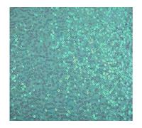 Luxury Sequin Dance Wear Stretch Fabric Material - Blue Pearl, 1MTR 145cmx100cm