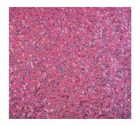 Luxury Sequin Dance Wear Stretch Fabric Material - FLO Pink, Sample 10cmx10cm