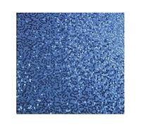 Luxury Sequin Dance Wear Stretch Fabric Material - Navy, 1MTR 145cmx100cm