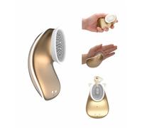 Luxury Sex Toys Twitch Hands-Free Clitoral Suction & Vibration Toy - Gold