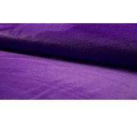 Luxury Short Plush Super Soft Faux Fur Fabric Material - Violet, 1Mtr - 150cm x 100cm