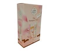 Luxury Shower Duo Gift Set for Women Body Wash and Foamburst Creamy Shower Foam Mallow Rose Milk Floral Nectar Bath Pampering Set (the pamper duo)