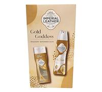 Luxury Shower Gel sets Gold Goddess Radiant Shower Duo & Mallow & Rose Pampering Body Wash Duo Indulgent Fragrance (One Size, Gold Goddess Radiant Shower Duo)